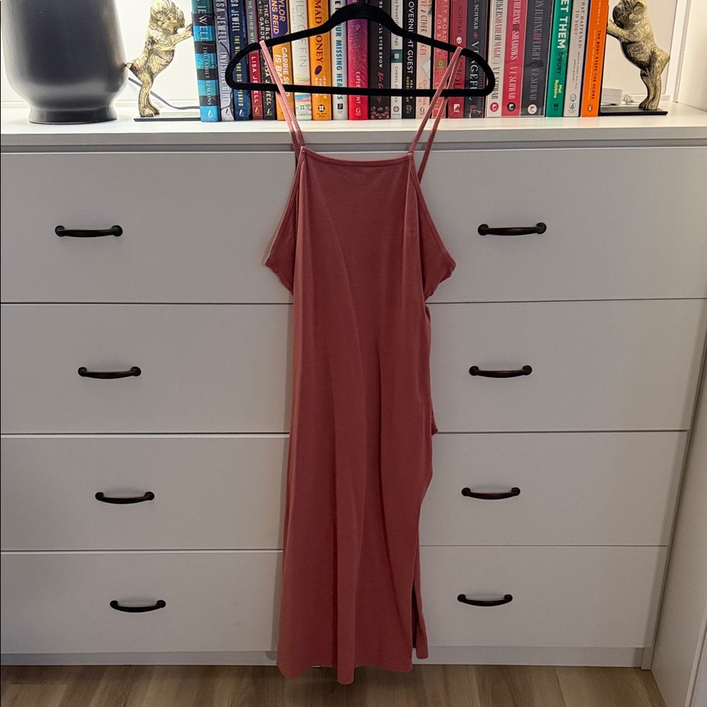 FP Movement by Free People Mauve Slip Midi Dress